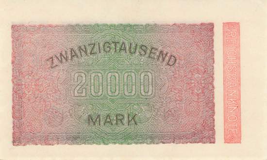 20000 Mark 1923 ro.84b DB